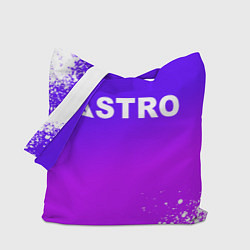 Сумка-шоппер Astro neon background