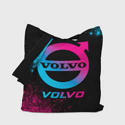Сумка-шоппер Volvo - neon gradient