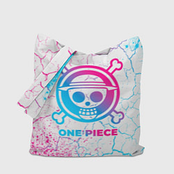 Сумка-шоппер One Piece neon gradient style