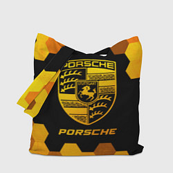 Сумка-шоппер Porsche - gold gradient