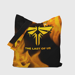 Сумка-шоппер The Last Of Us - gold gradient