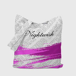 Сумка-шоппер Nightwish rock legends: символ сверху