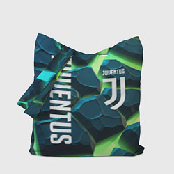 Сумка-шоппер Juventus green neon