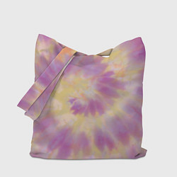 Сумка-шопер Tie-Dye дизайн, цвет: 3D-принт