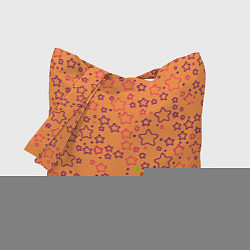 Сумка-шопер Маленькие звёздочки оранжевый, цвет: 3D-принт