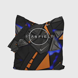 Сумка-шоппер Starfield logo abstract