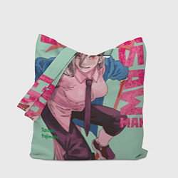 Сумка-шопер Power Chainsaw, цвет: 3D-принт