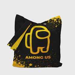 Сумка-шоппер Among Us - gold gradient