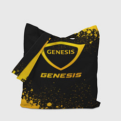 Сумка-шопер Genesis - gold gradient, цвет: 3D-принт