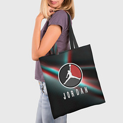 Сумка-шопер Nba jordan sport, цвет: 3D-принт — фото 2