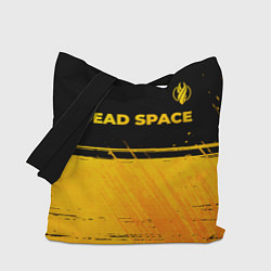 Сумка-шоппер Dead Space - gold gradient посередине