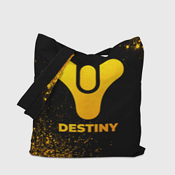 Сумка-шоппер Destiny - gold gradient