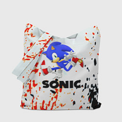 Сумка-шоппер Sonic краски абстрактные
