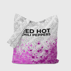 Сумка-шопер Red Hot Chili Peppers rock legends посередине, цвет: 3D-принт