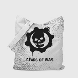 Сумка-шоппер Gears of War glitch на светлом фоне