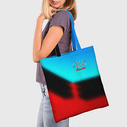 Сумка-шопер AUDI sport brend color, цвет: 3D-принт — фото 2