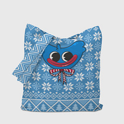 Сумка-шоппер Huggy Wuggy christmas sweater