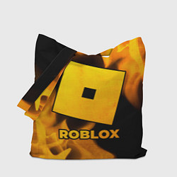 Сумка-шопер Roblox - gold gradient, цвет: 3D-принт