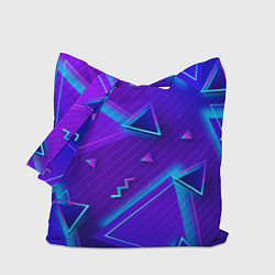 Сумка-шоппер Neon Pattern colored