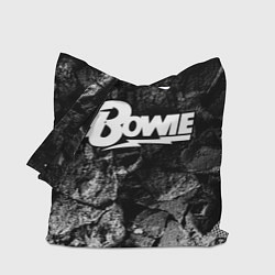 Сумка-шоппер David Bowie black graphite