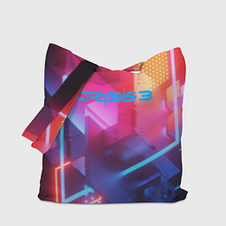 Сумка-шоппер Crysis текстура брони