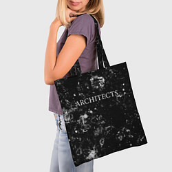 Сумка-шопер Architects black ice, цвет: 3D-принт — фото 2