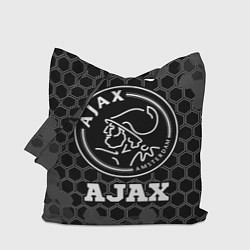 Сумка-шоппер Ajax sport на темном фоне