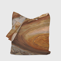 Сумка-шопер Волны Юпитера - star dust, цвет: 3D-принт