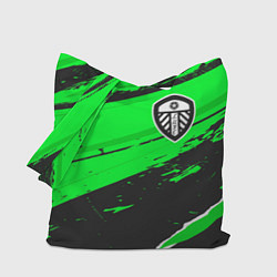 Сумка-шопер Leeds United sport green, цвет: 3D-принт