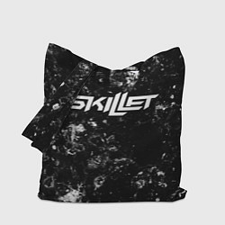 Сумка-шопер Skillet black ice, цвет: 3D-принт