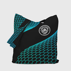 Сумка-шопер Manchester City football net, цвет: 3D-принт