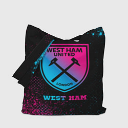 Сумка-шоппер West Ham - neon gradient