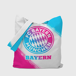 Сумка-шоппер Bayern neon gradient style