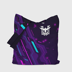 Сумка-шоппер Free Fire neon gaming
