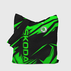 Сумка-шоппер Skoda - green uniform