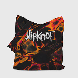 Сумка-шоппер Slipknot red lava