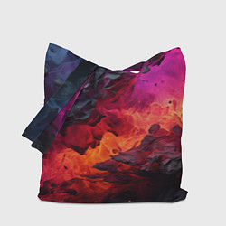 Сумка-шоппер Яркий абстрактный путь