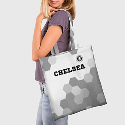 Сумка-шопер Chelsea sport на светлом фоне посередине, цвет: 3D-принт — фото 2