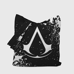 Сумка-шопер White logo of assasin, цвет: 3D-принт