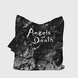 Сумка-шопер Angels of Death black graphite, цвет: 3D-принт