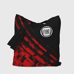 Сумка-шопер Fiat sport grunge, цвет: 3D-принт