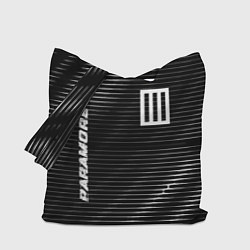 Сумка-шоппер Paramore metal rock lines