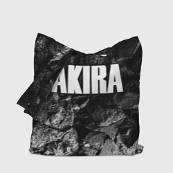 Сумка-шопер Akira black graphite, цвет: 3D-принт