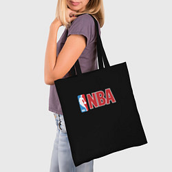 Сумка-шопер NBA logo, цвет: 3D-принт — фото 2