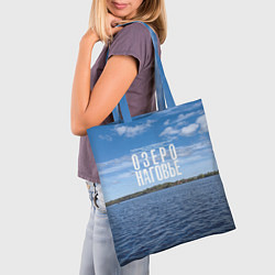 Сумка-шопер Озеро Наговье, цвет: 3D-принт — фото 2