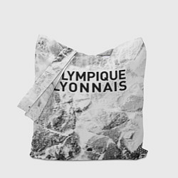 Сумка-шоппер Lyon white graphite