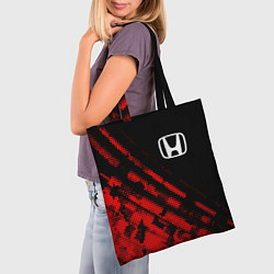 Сумка-шопер Honda sport grunge, цвет: 3D-принт — фото 2
