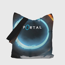Сумка-шоппер Portal logo game