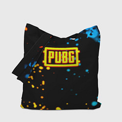 Сумка-шоппер PUBG огненное лого