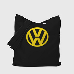 Сумка-шоппер Volkswagen logo yellow